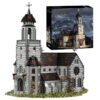 Medieval Church MOC – 6172 Pieces European Castle Building Block Set