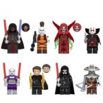 Star Wars custom minifigure set – Darth Revan, Aurra Sing, Talzin, The Son, Asajj Ventress, Dryden Vos, Darth Nihilus, Embo