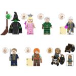 Wicked and Wizard of Oz minifigure set – Elphaba, Glinda, Wizard of Oz, Madame Morrible, Fiyero, Boq, Nessarose
