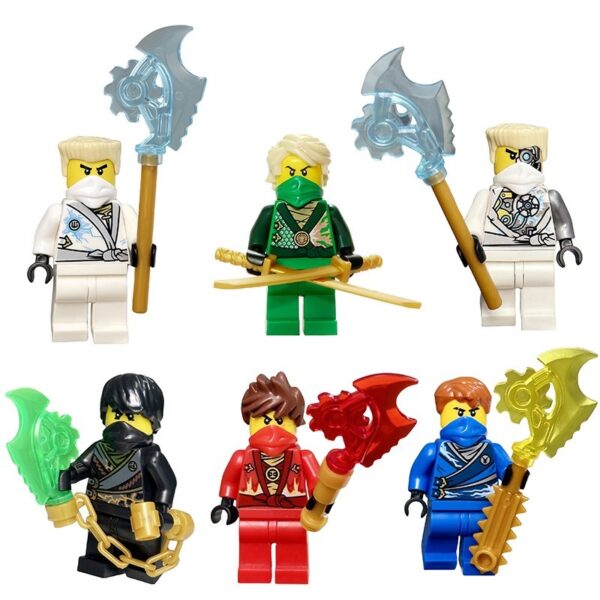 Elemental Weapon Masters Minifigure Set