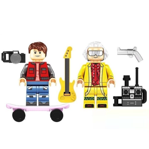 Back To The Future Minifigure Set