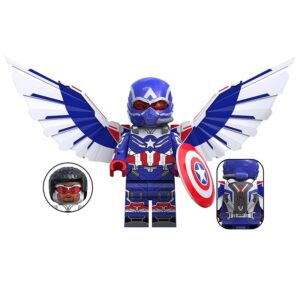 Captain America Wings Blue