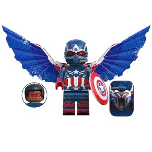 Captain America Wings Blue