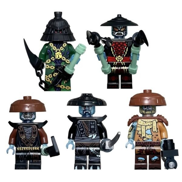 Cursed Warriors of the Deep Minifigure Set