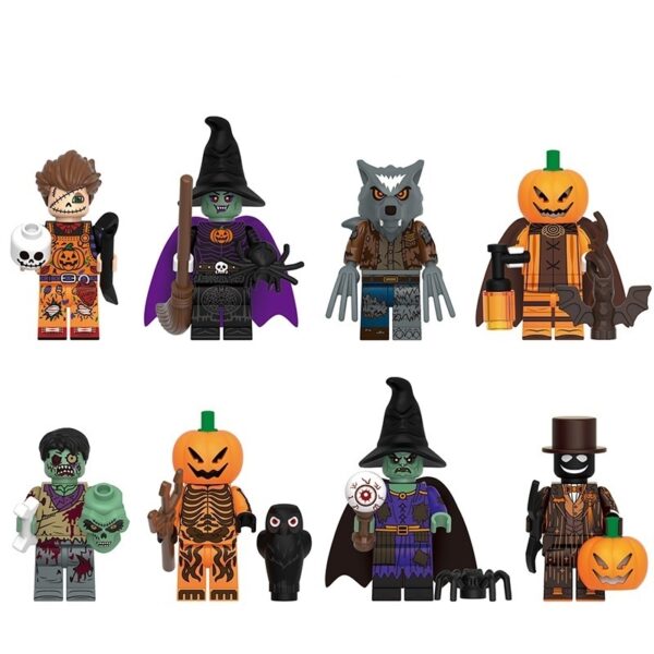 Halloween Theme Minifigure Set