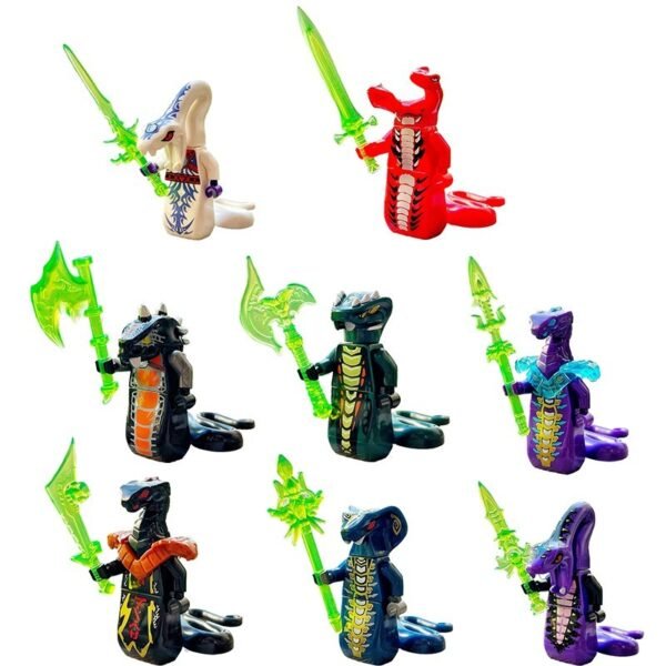 Ninjago Snake Warriors Minifigure Set