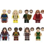The Boys minifigure set – includes Homelander, Starlight, Soldier Boy, Crimson Countess, Stormfront, A-Train, Queen Maeve and The Deep
