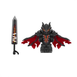 Berserk Guts bricks Lego compatible minifigure