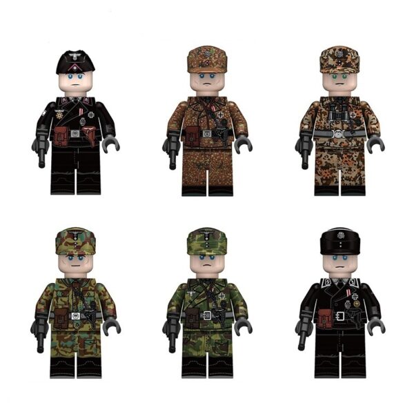German Panzer Troops Minifigure Set