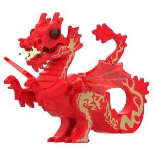 Medival Dragon Red