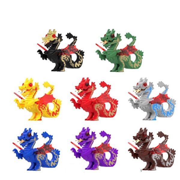 Mythic Dragon Minifigure Set