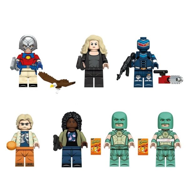 Marvel Peacemaker Bricks Lego compatible minifigure