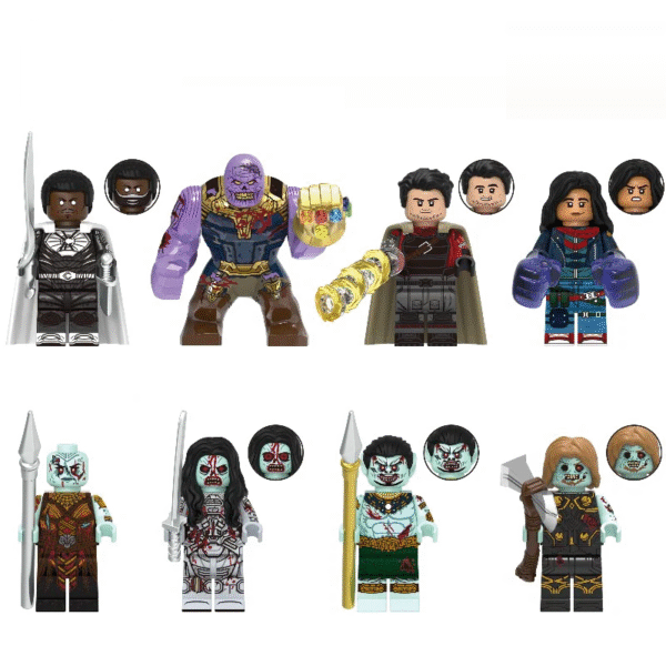 Zombie Marvel Minifigure Set