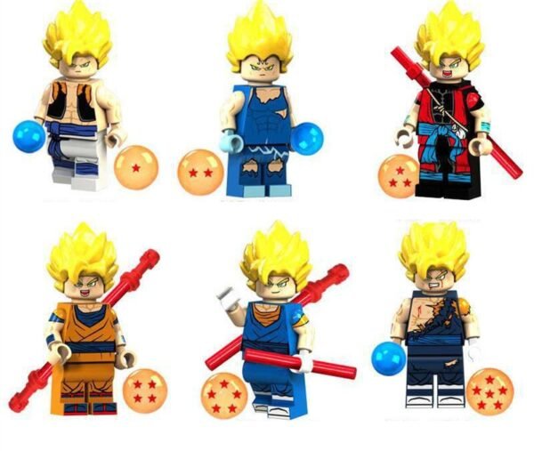 Legendary Super Saiyan Fighters Minifigure Set