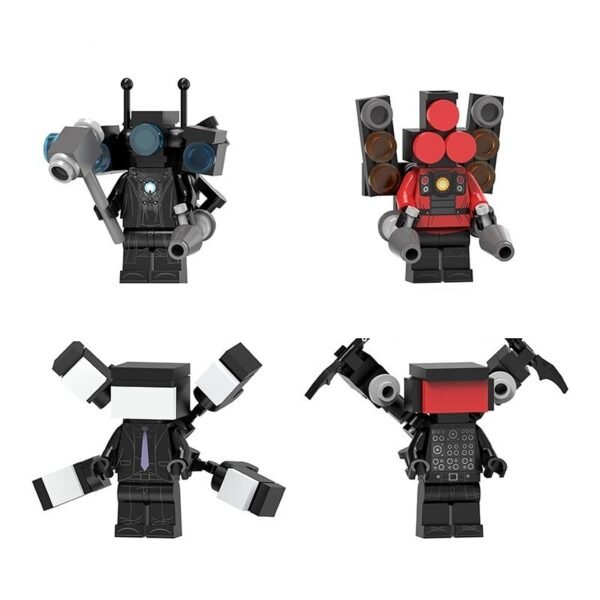Titan Cameraman & TV Unit Minifigure Set