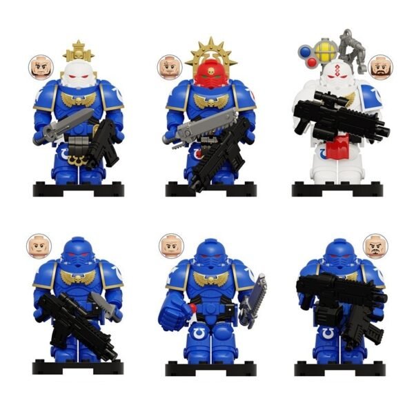 Ultramarines Elite Squad Minifigure Set