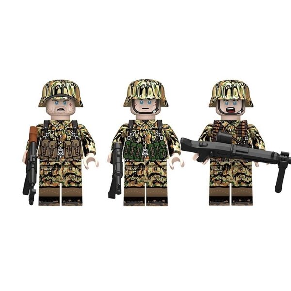 World War II German Leibmuster Minifigure Set