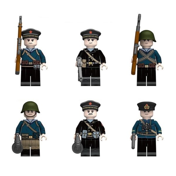 World War II Soviet Navy Minifigure Set