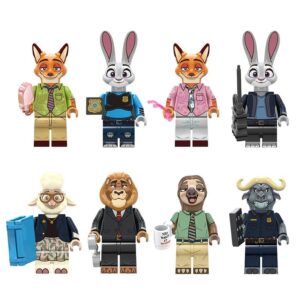Zootopioa Lego compatible bricks figure collection