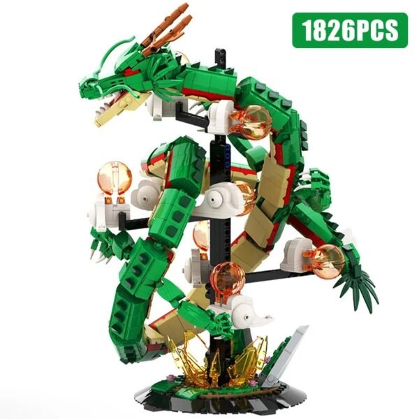 Divine Dragon Anime Building Blocks – 1826 PCS MOC Dragon Ball