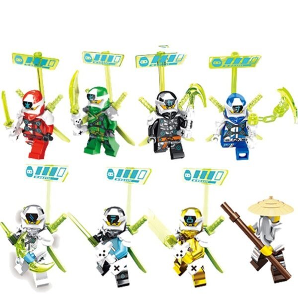 Elemental Ninja Masters Minifigure Set