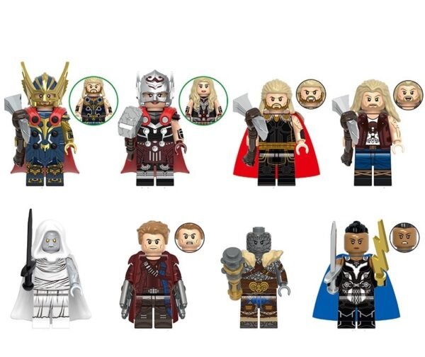 Love & Thunder Heroes Minifigure Set