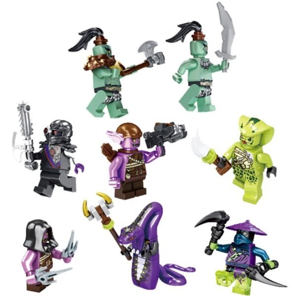 Dark Faction Ninjago Minifigure Set
