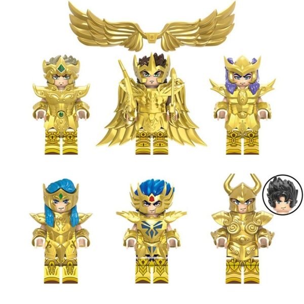 Saint Seiya Legendary Gold Minifigure Set
