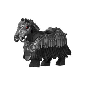 Skull Knight Horse Black