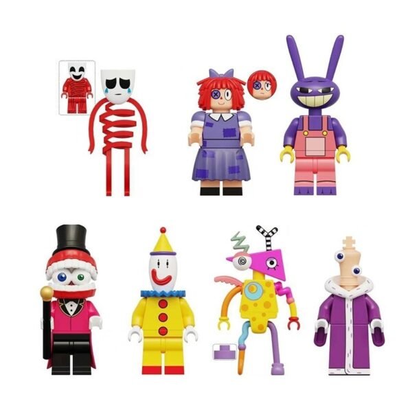 The Amazing Digital Circus Minifigure Set