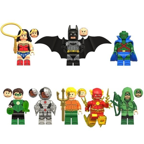 Justice League Core Team Minifigure Set