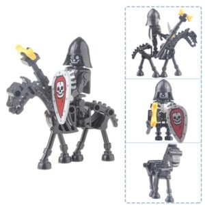 Skeleton Knight on Shadow Horse