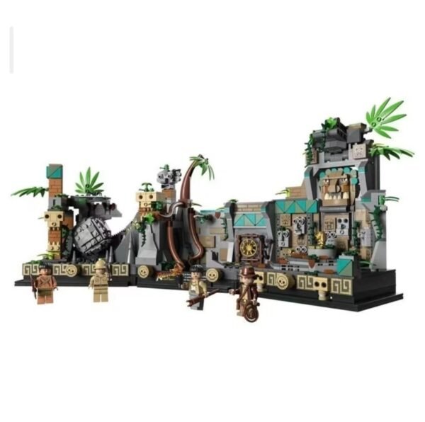 Indiana Jones Temple Adventure – 77015 Compatible Building Set