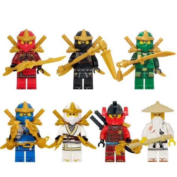 Elemental Ninja Minifigure Set