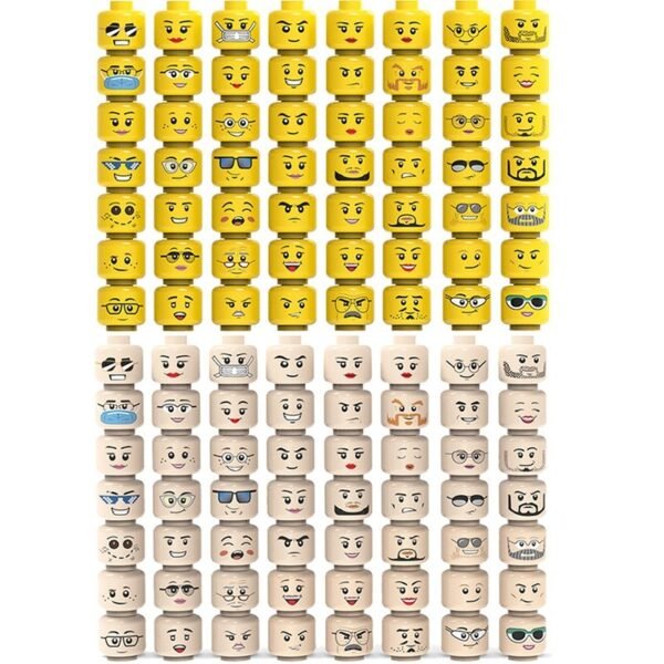 Minifigure Heads Set