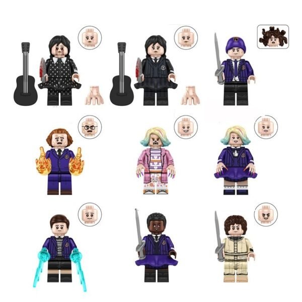 The Addams Family Character Set