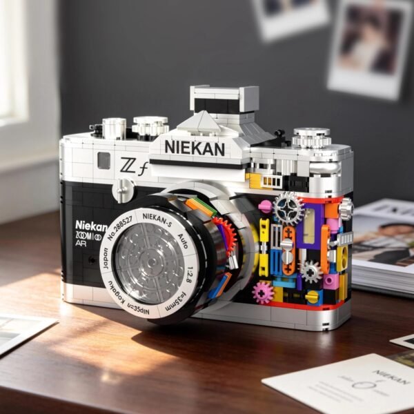 Retro Camera Vintage  Building Block Set - 865 Pieces