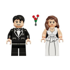 Bride and Groom Black