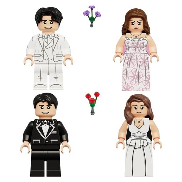 Bride and Groom Chracter Set