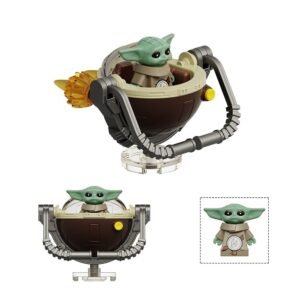 Grogu with Hover Pram & Chest Emblem