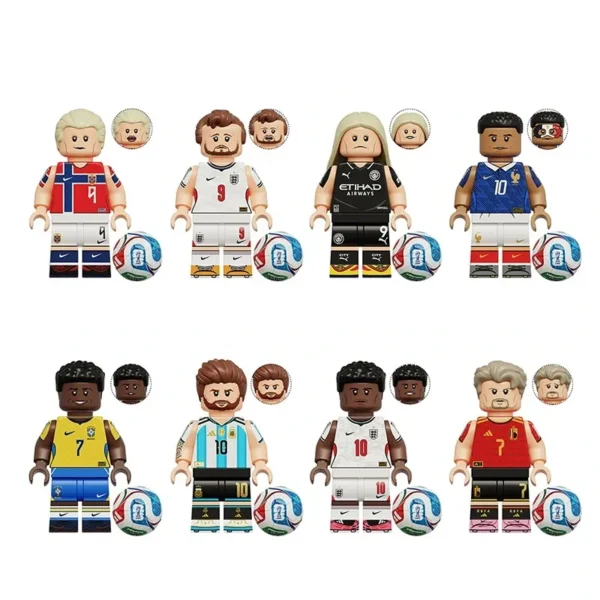 Football Superstars Character Set