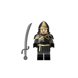 Medieval Saber Guard – Black Gold Armor