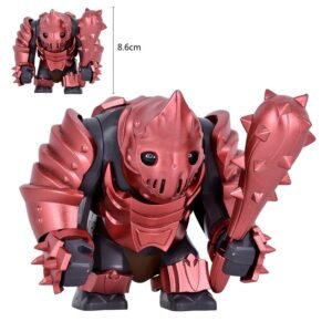 Red Mordor Troll Mace Warrior