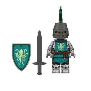 Sea Serpent Shield Armored Knight