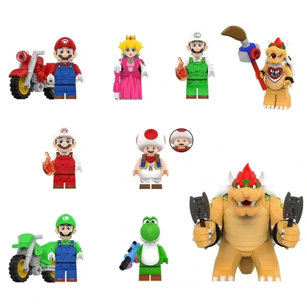 Super Mario Movie Character Set