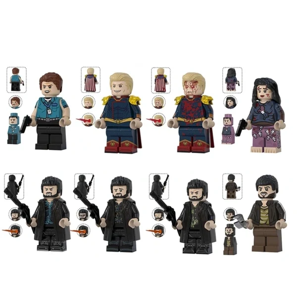 The Boys Heroes & Villains Character Set