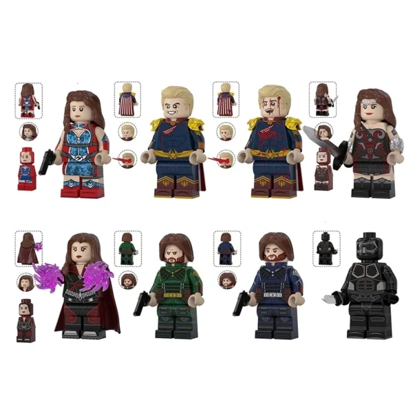 The Boys Heroes & Villains Character Set
