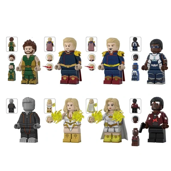The Boys Seven Heroes Character Set