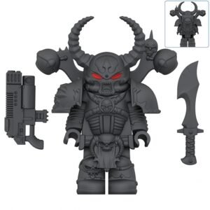 Warhammer Chaos Space Marine Horned Champion