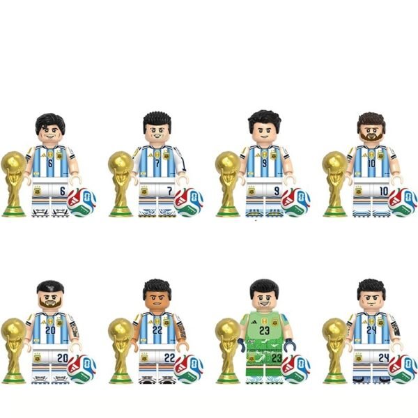 Argentina Football Character Set